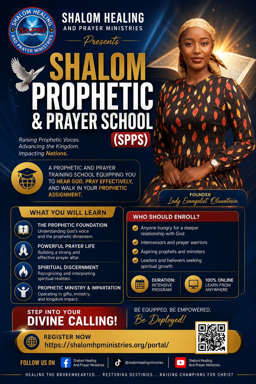 Shalom School of Prayer and Prophetic Ministry